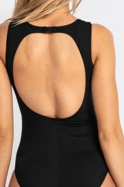 Sunseeker Basix Rage Cross Front One Piece -Sunseeker 1628097089 SS50491 BK 3