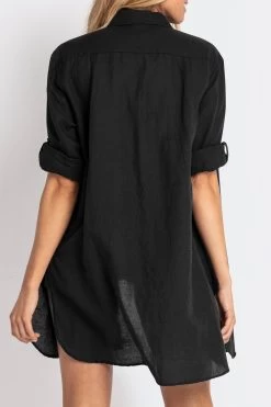 Sunseeker Resort Button Through Shirt -Sunseeker 1633699549 SS90967 BK 3