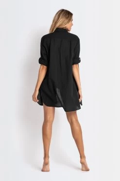 Sunseeker Resort Button Through Shirt -Sunseeker 1633699550 SS90967 BK 4