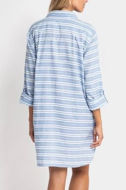 Sunseeker Nara Painters Shirt -Sunseeker 1641488412 SS91696 BL 3