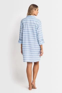 Sunseeker Nara Painters Shirt -Sunseeker 1641488414 SS91696 BL 5