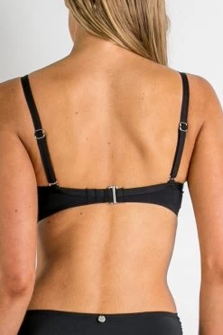 Sunseeker Basix Twist Front Bralette -Sunseeker 1664906020 SS12086 BK 4