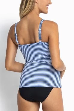Sunseeker Summer Stripe DD-E Underwire Singlet 6 Sunseeker Summer Stripe DD-E Underwire Singlet -Sunseeker 1664906983 SS12247DDE BL 3