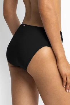 Sunseeker Basix Gathered Mid Rise Pant -Sunseeker 1664907053 SS30666 BK 3