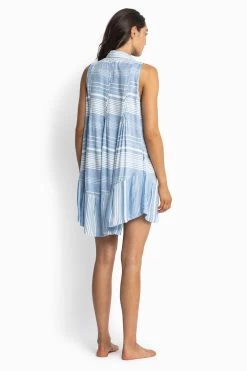 Sunseeker Resort Smock Dress -Sunseeker 1664909235 SS91777 BL 4