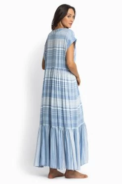 Sunseeker Moana V Neck Maxi -Sunseeker 1664909254 SS91780 BL 4