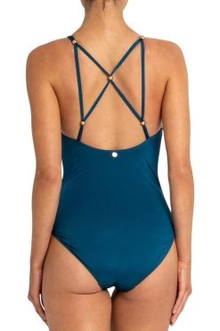 Sunseeker Luxe Cross Back Maillot One Piece -Sunseeker 1667902661 SS51296 BL 4
