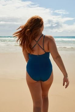 Sunseeker Luxe Cross Back Maillot One Piece -Sunseeker 1667902668 SS51296 BL 8