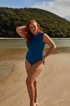 Sunseeker Luxe Seasport Cap Sleeve One Piece 14 Sunseeker Luxe Seasport Cap Sleeve One Piece -Sunseeker 1667902694 SS51556 BL 7