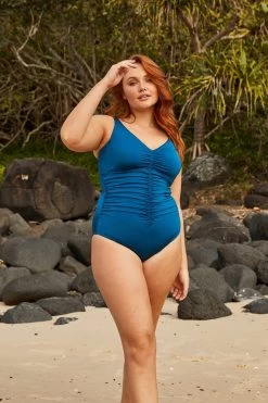 Sunseeker Luxe F-G Ruched One Piece -Sunseeker 1669391498 SS51562FG BL 6