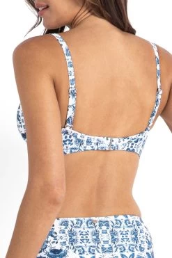 Sunseeker Bluebird Twist Front Bralette -Sunseeker 1669902888 SS12280 WH 4