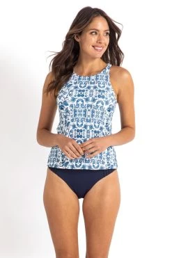 Sunseeker Bluebird High Neck Singlet