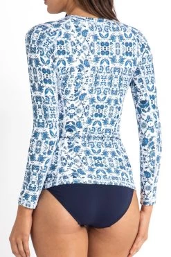 Sunseeker Bluebird Long Sleeve Rashie 6 Sunseeker Bluebird Long Sleeve Rashie -Sunseeker 1669904173 SS91806 WH 3