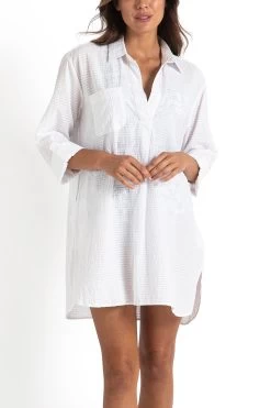 Sunseeker Byron Painters Shirt -Sunseeker 1669904249 SS91815 WH 3