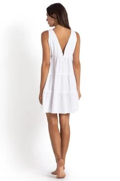 Sunseeker Byron Tier Sundress -Sunseeker 1669904273 SS91816 WH 4