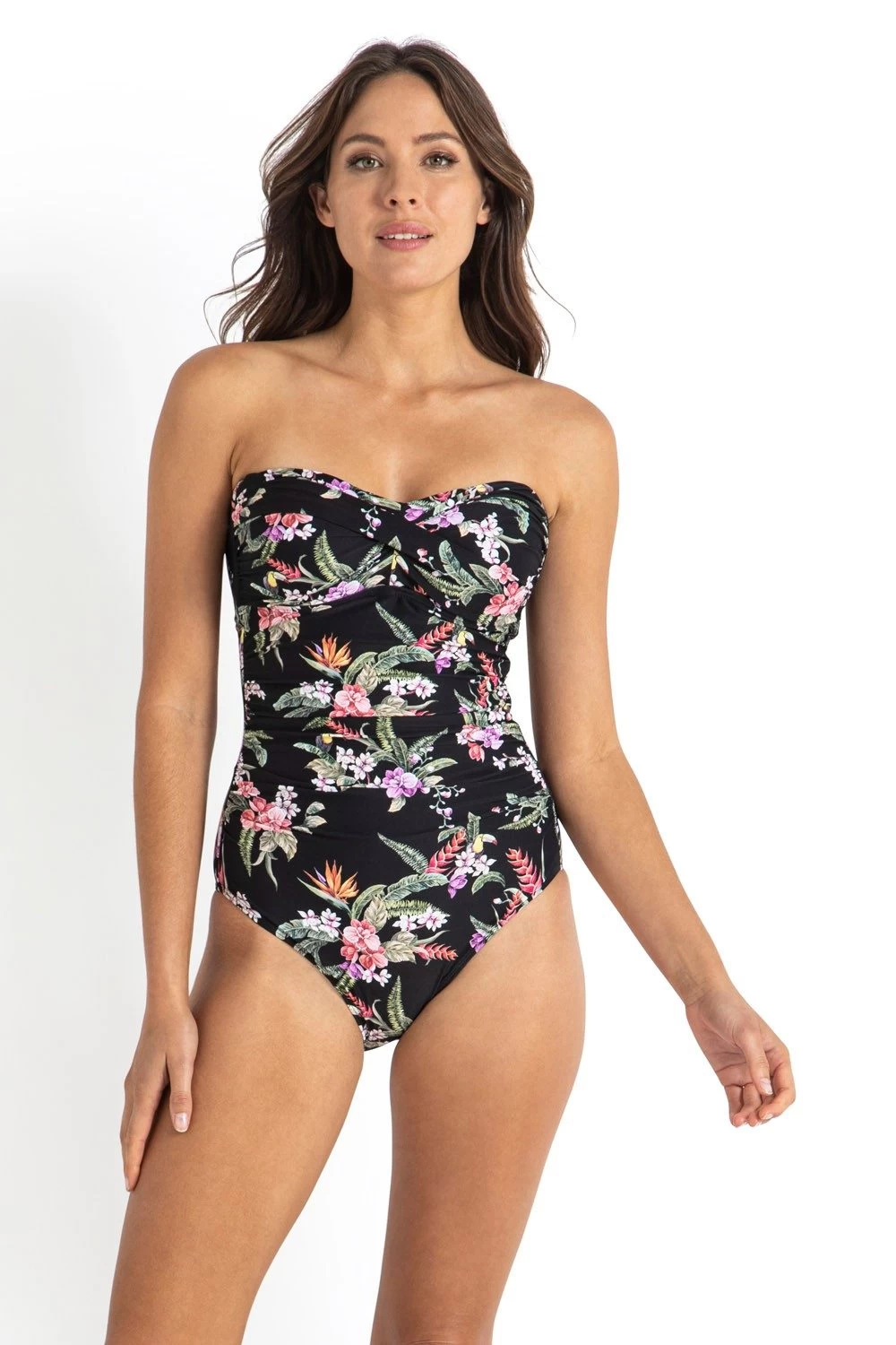 Sunseeker Brazil Twist Bandeau One Piece 1 Sunseeker Brazil Twist Bandeau One Piece