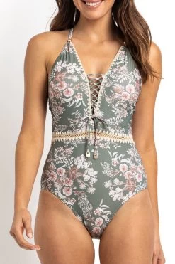 Sunseeker Chelsea Lace Up One Piece -Sunseeker 1676988153 SS51585 SG 3