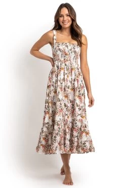 Sunseeker Waterlily Shirred Sun Dress