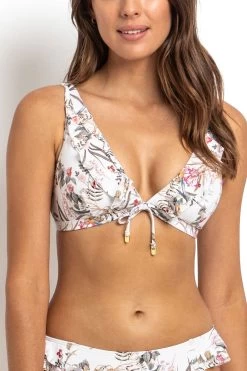 Sunseeker Waterlily Frill Bra -Sunseeker 1679479415 SS12295 WH 3