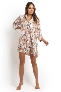 Sunseeker Waterlily Painters Shirt -Sunseeker 1679480233 SS91853 WH 4