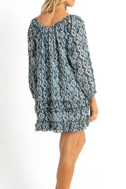 Sunseeker Serpentine Beach Ruffle Shift -Sunseeker 1685032493 SS92003 IK 3