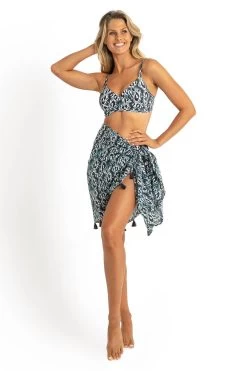 Sunseeker Serpentine Tassel Hem Sarong -Sunseeker 1685032524 SS92007 IK 4