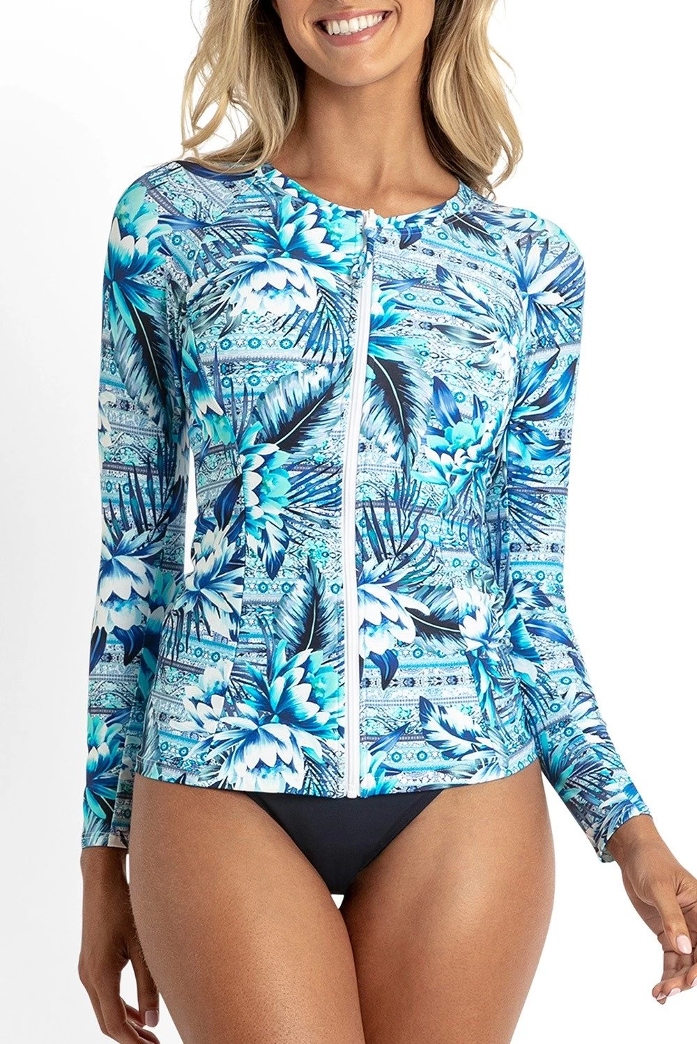 Sunseeker Cayman Long Sleeve Rashie 2 Sunseeker Cayman Long Sleeve Rashie - Image 2