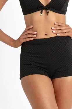 Sunseeker Timeless High Waist Boyleg Pant -Sunseeker 1685528798 SS31498 BK 3